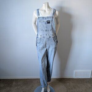 Silver Jeans - Baggy Straight Leg Denim Overalls - Size M/28 - NWT